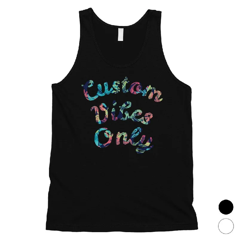 Affordable Women's Clothing Colorful Overlay Text Awesome Sweet Mens Personalized Tank Tops