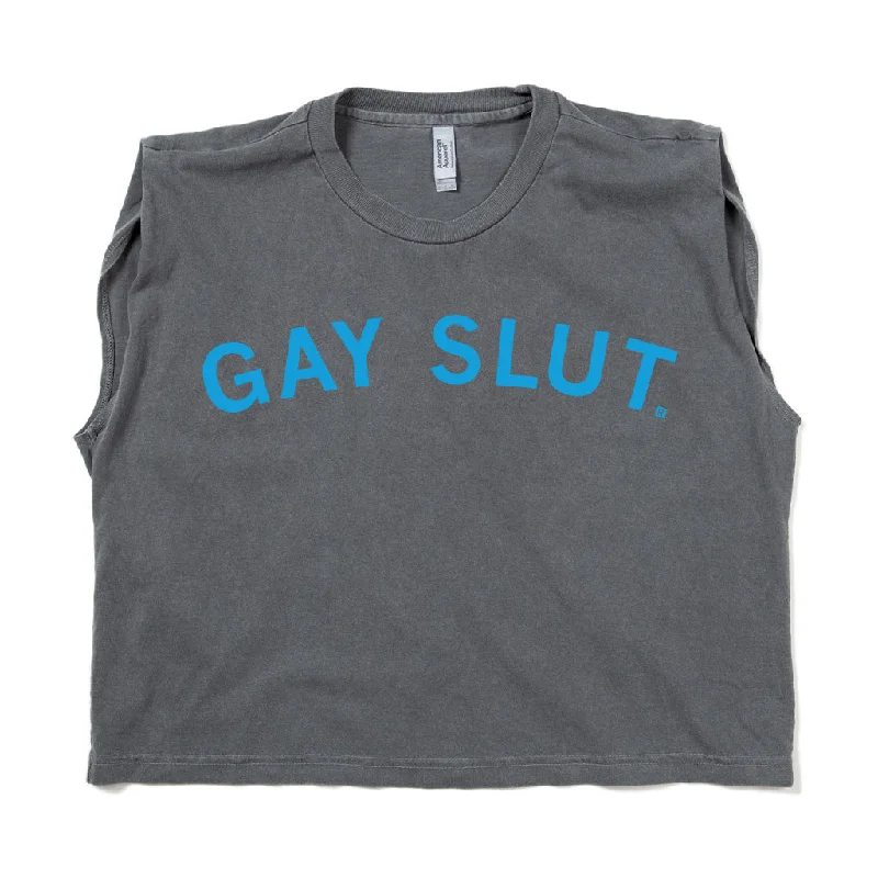 Style Without Limits Gay Slut Muscle Crop Top