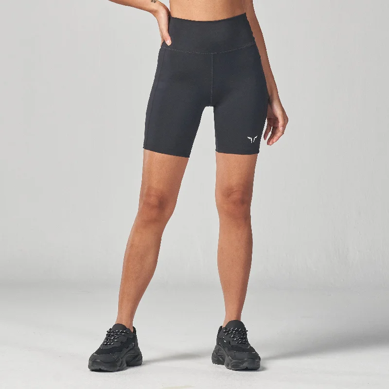 Trendy Pulse Essential 7'' Cycling Shorts - Black