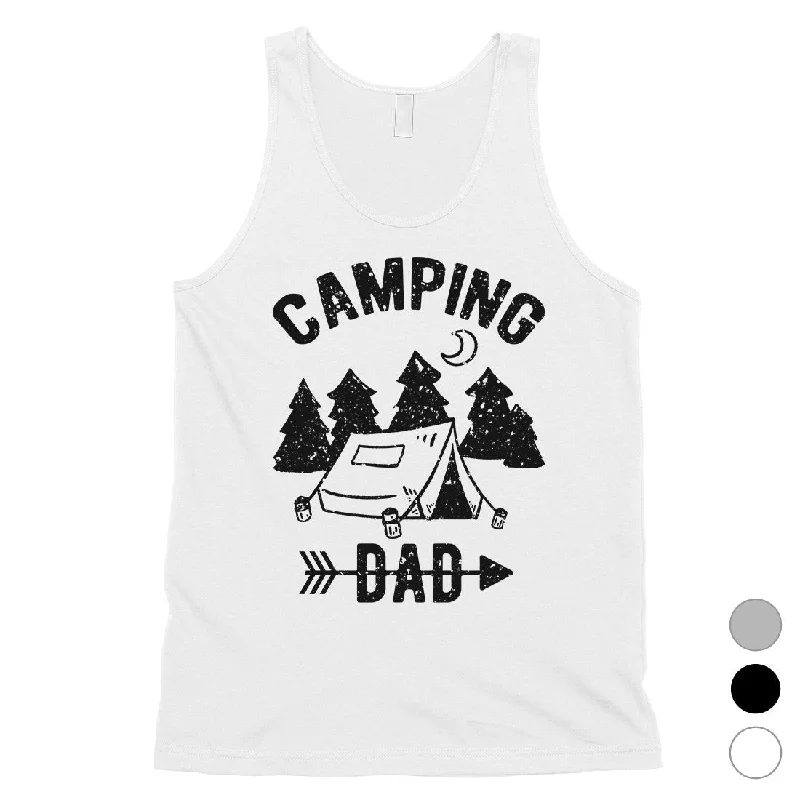 Stylish Outerwear Clothing For Women Camping Dad Mens Motivational Sweet Fun Sleeveless Top Dad Gift