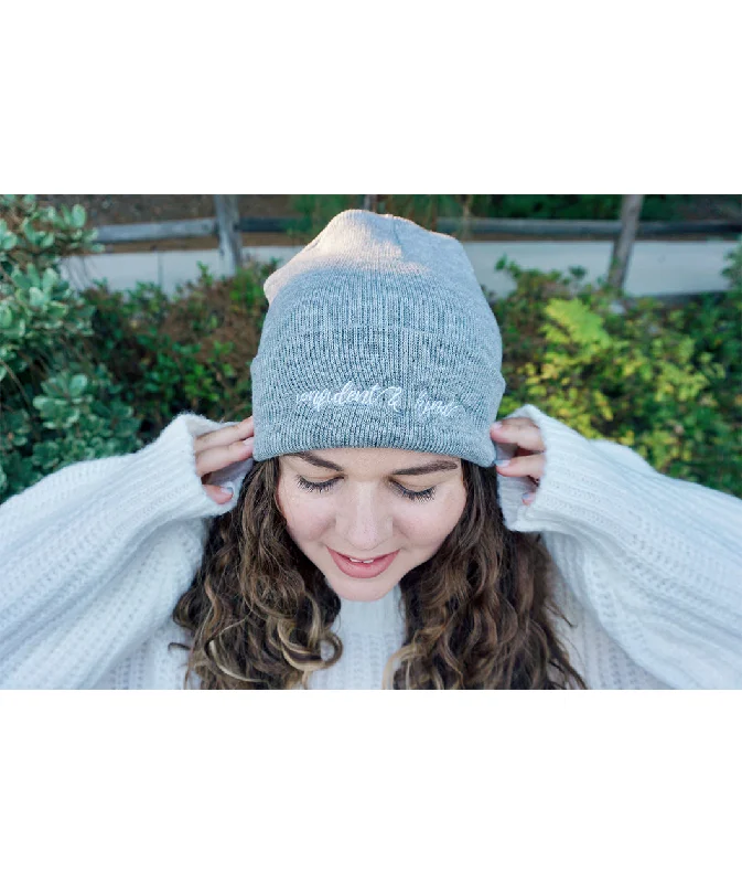 Timeless Elegance Sale Confident & Kind Beanie