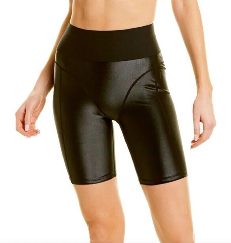 Fashion Sale Midnight Shine Bike Short In Black