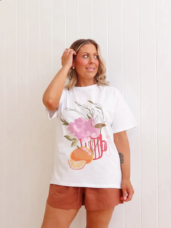 Women's Vacation Outfit Set Summer Tee