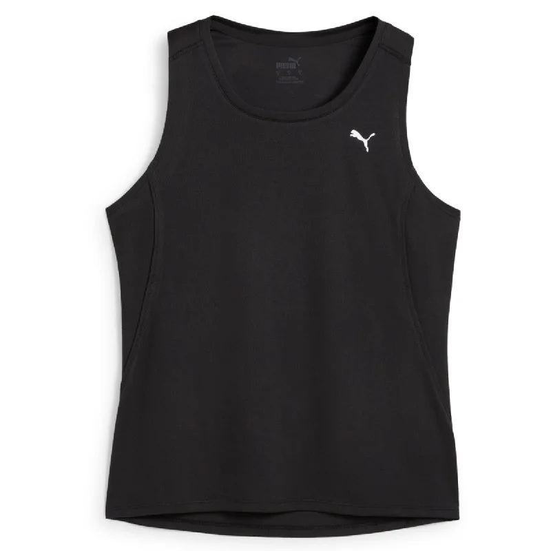 Fashionable Women's Casual Apparel Puma Run Velocity Tank Top - Womens - Black