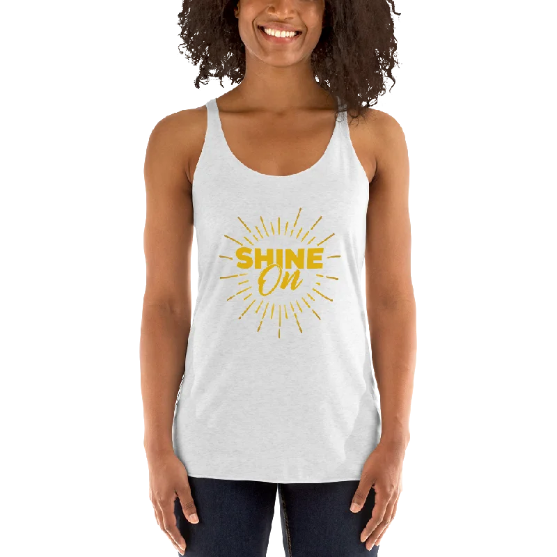 Best Sellers Shine On Women's Racerback Tank Top