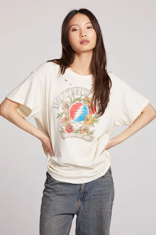 Women's Seasonal Clothing Grateful Dead Floral Stealie Tee