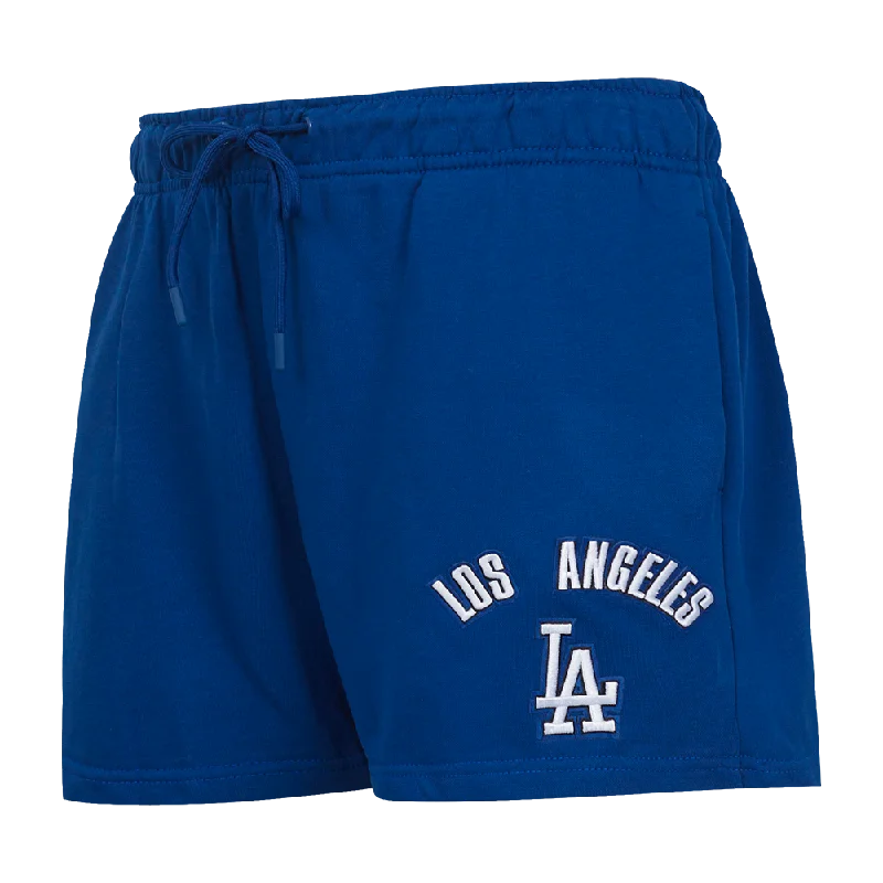 Unleash Your Trendy Side MLB LOS ANGELES DODGERS CLASSIC WOMEN'S FLEECE SHORT (DODGER BLUE)