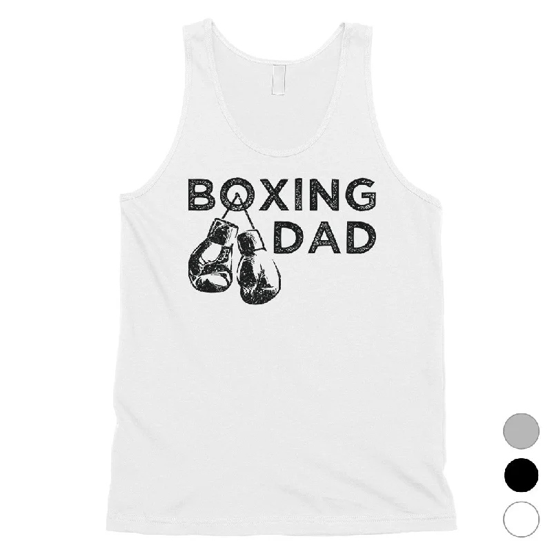 Women's Holiday Clothing Boxing Dad Mens Motivational Sweet Cool Fun Sleeveless Top Dad Gift