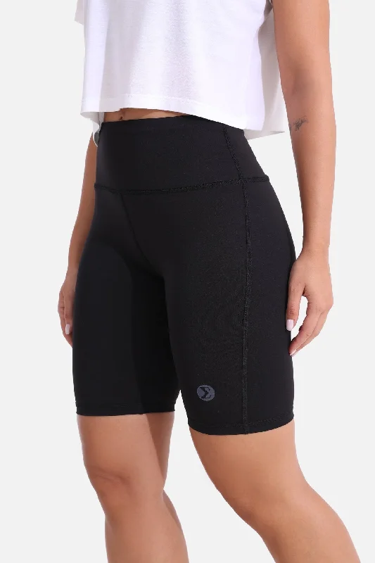 Fashionable Women's Clothes Black Essential Biker Short