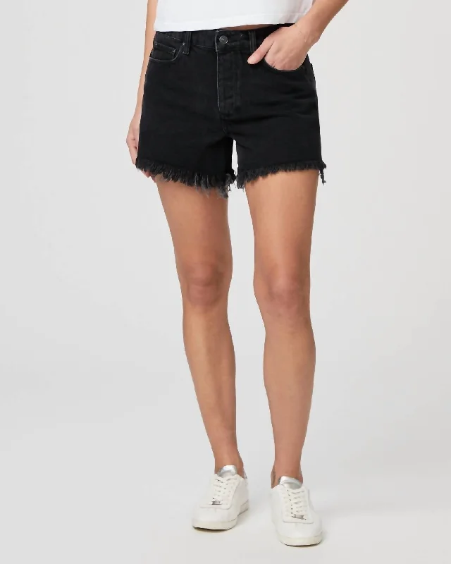 Women's Work Apparel Noella Cut Off Shorts In Black Dove