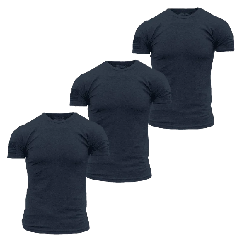 Special Offers Basic T-Shirts - Navy - 3 Pack