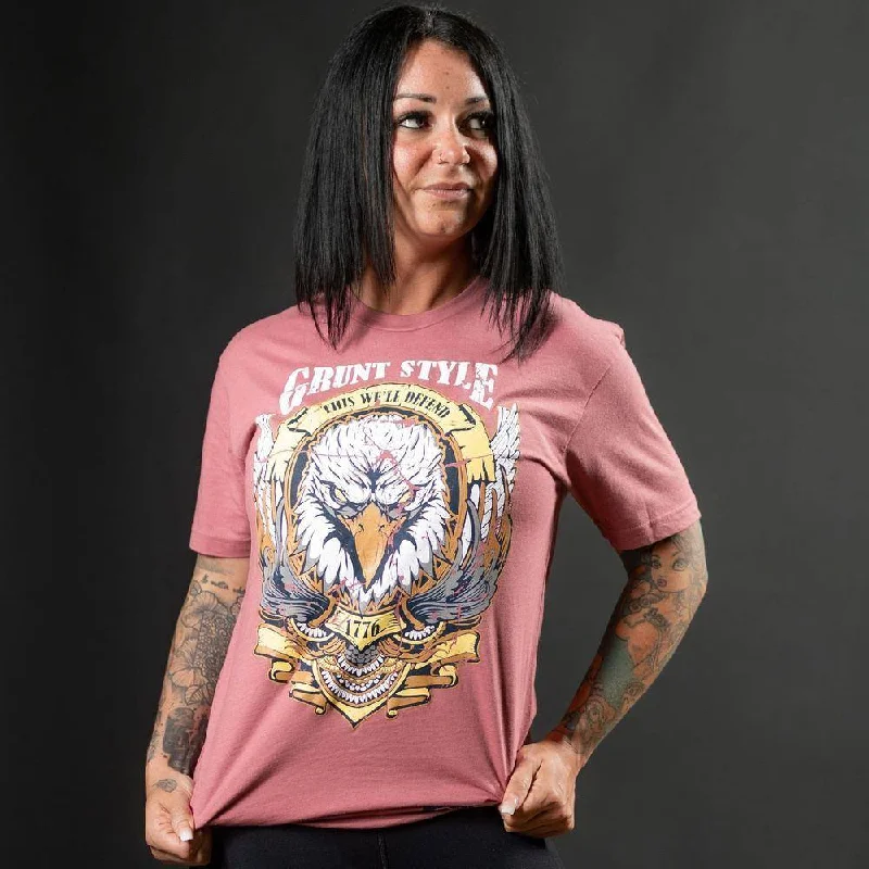 Gift Ideas Women's Easy Rider Boyfriend Fit T-Shirt - Heather Mauve