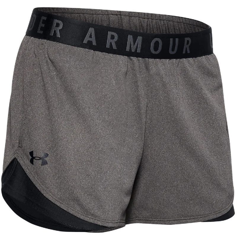 Women's Outfit For The Office Under Armour Play Up 3.0 Training Shorts - Womens - Carbon Heather/Black