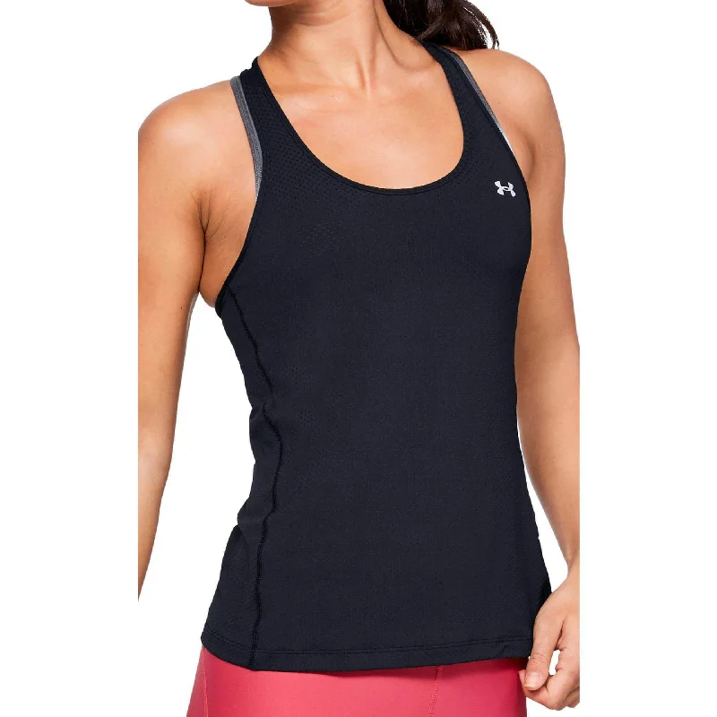 Timeless Elegance Sale Under Armour HeatGear Racer Womens Training Vest Tank Top - Black