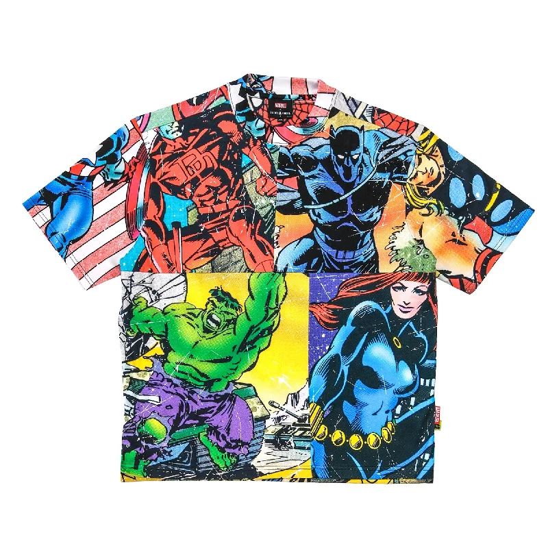 Women's Garments TF x Marvel Patchwork Tee