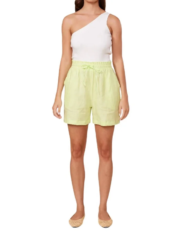 Casual Clothes For Women Kelia Short In Lime