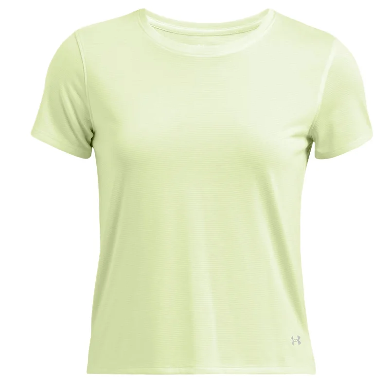 Women's Formal Apparel Under Armour Streaker Short Sleeve Tee - Womens - Retro Green/Reflective