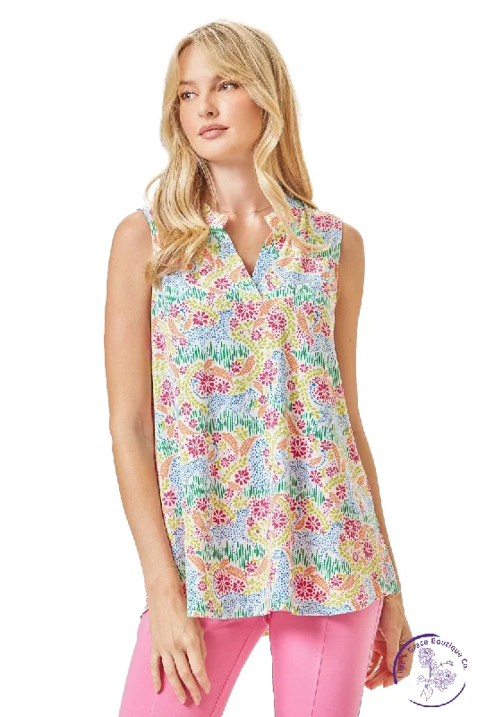 Contemporary Fashion Sale Mia Printed Lizzy Tank