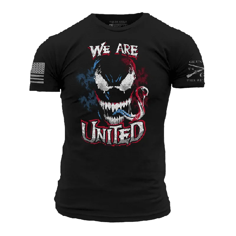 Women's Trendy Garments We Are United T-Shirt - Black