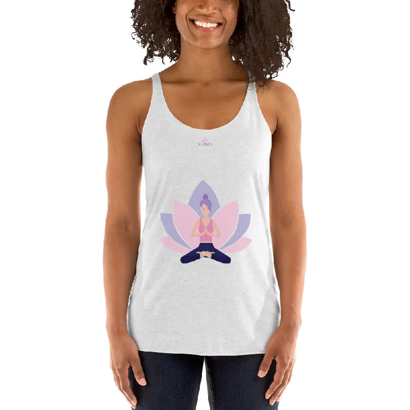 Women's Formal Apparel Lotus Women's Racerback Tank Top