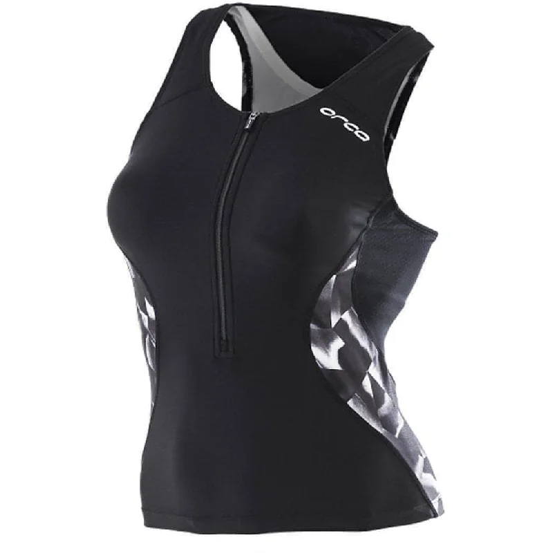 Chic & Modern Sales Orca Core Support Womens Tri Vest Tank Top - Black