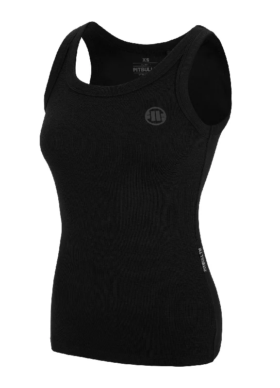 Women's Casual Wear Outfit Women's Tank Top Rib LAYLA - Black