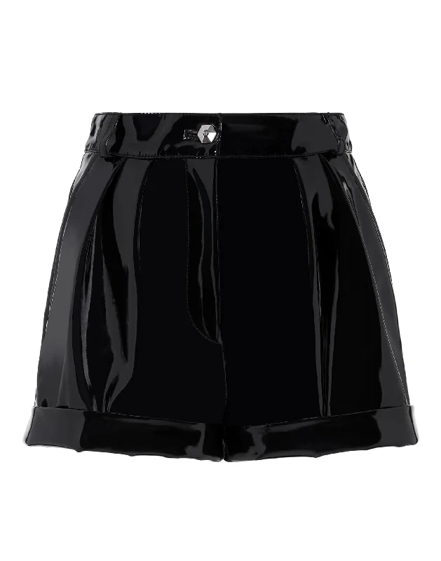 Women's Vintage-Inspired Clothing Short Trousers Studs